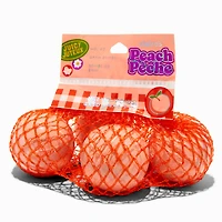 Peach Fruit Bag Bath Bombs - 4 Pack