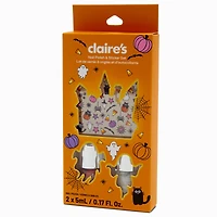 Halloween Haunted House Nail Polish & Sticker Set