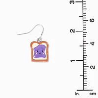 Peanut Butter & Jelly Sandwich Drop Earrings