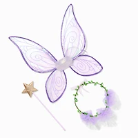 Purple Fairy Dress Up Set - 3 Pack