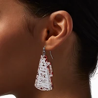 Cheer Megaphone Drop Earrings