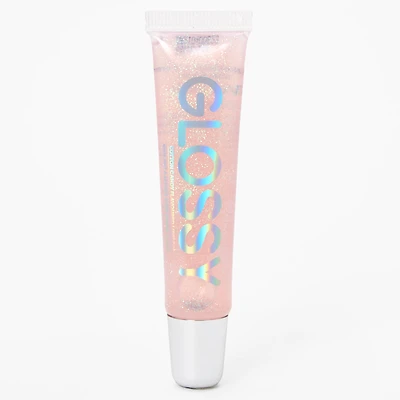 Clear Pink Glossy Lip Gloss