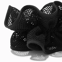 Black Mesh Hair Scrunchie