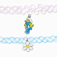 The Smurfs™ Claire's Exclusive Tattoo Choker Necklace Set - 2 Pack