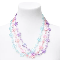 Claire's Club Pastel Flowers Jewelry Set - 9 Pack