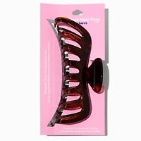 No Bad Hair Day by Claire's Tortoiseshell Extra Large Hair Claw