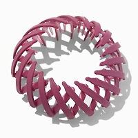 Mauve Hair Pony Tail Holder