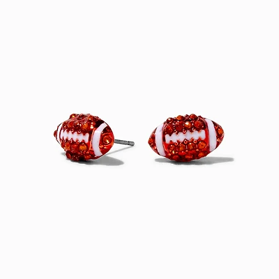 Football Stud Earrings 