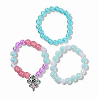 Claire's Club Fairy Beaded Stretch Bracelets - 3 Pack