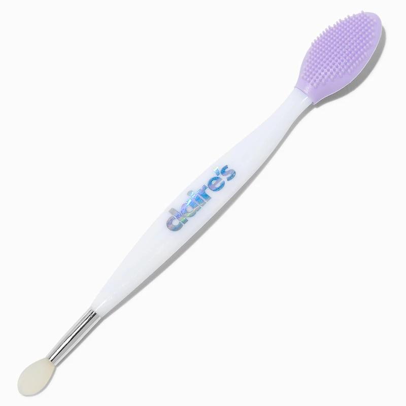 White & Purple Dual-Ended Lip Scrub Brush
