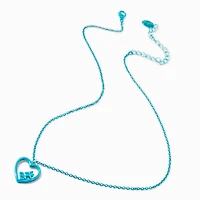 Best Friends Metallic Heart Script "BFF" Necklaces - 3 Pack