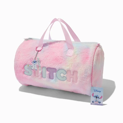 Disney Stitch Claire's Exclusive Furry Slumber Party Duffle Bag