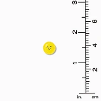 Yellow Sun Silver Stud Earrings - 9 Pack
