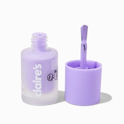 Matte Effect Vegan Nail Polish - Purple