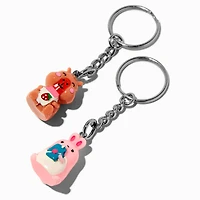 Snacking Critters Best Friends Keychains - 5 Pack