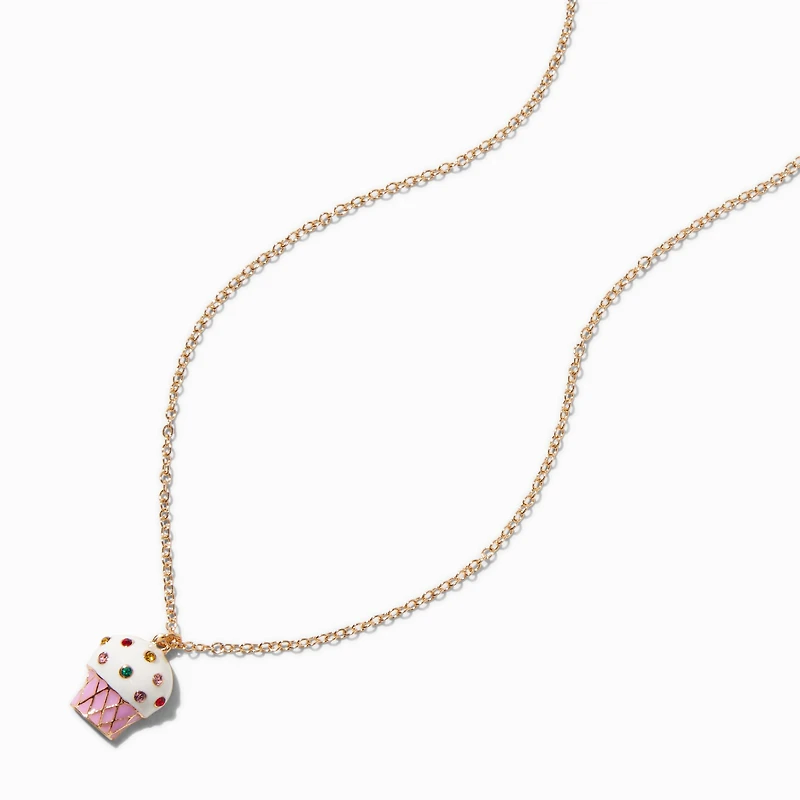 Cupcake Pendant Necklace