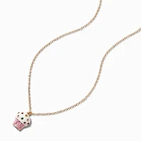 Cupcake Pendant Necklace