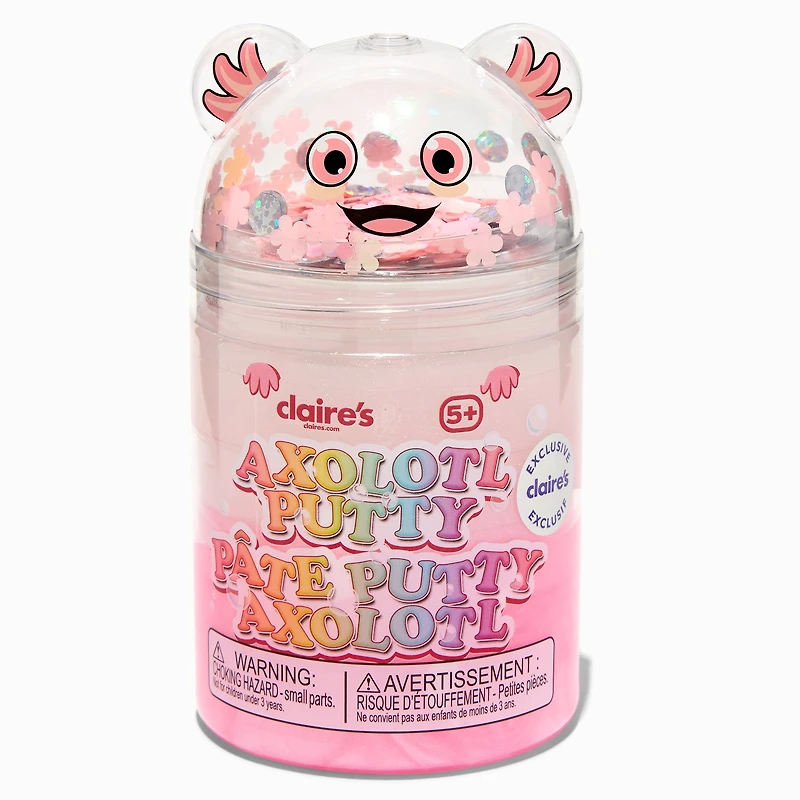 Claire's Exclusive Axolotl Putty Pot