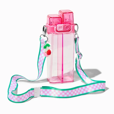Cherry Double Sided Water Bottle 