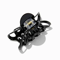 Black Large Clamshell Hair Claw