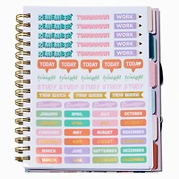 "Good Days Ahead" Floral Weekly Planner