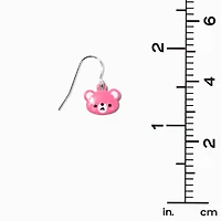 Cute Bears, Cats, & Shibu Inu 0.5" Drop Earrings - 3 Pack