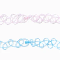 The Smurfs™ Claire's Exclusive Tattoo Choker Necklace Set - 2 Pack