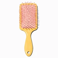 Yellow Daisy Paddle Hair Brush