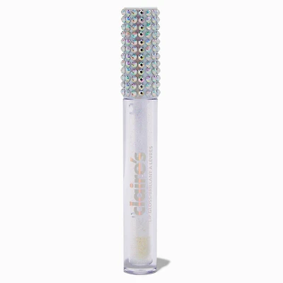 Silver Bling Glitter Lip Gloss Wand