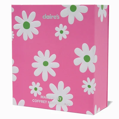 Pink Daisy Mini Book Makeup Set