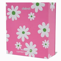 Pink Daisy Mini Book Makeup Set