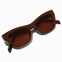 Tan Cat Eye Sunglasses