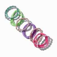 Neon Bubble Hair Ties - 16 Pack