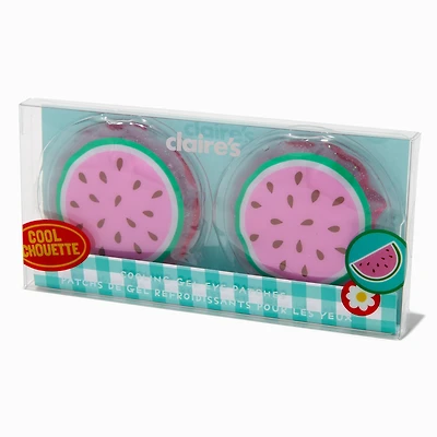 Cool Watermelon Cooling Gel Eye Patches - 2 Pack