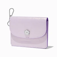 Iridescent Daisy Purple Card Case