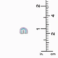 Mint & Lilac Unicorn Stud Earrings - 9 Pack