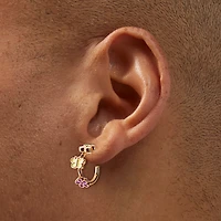 Summer Motif Hoop Earrings