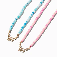 Best Friends Beaded BFF Pendant Necklaces - 2 Pack