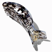 Gray Tortoiseshell Yoga Hair Claw
