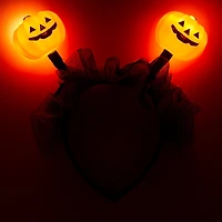 Pumpkin Halloween Deely Bopper Headband