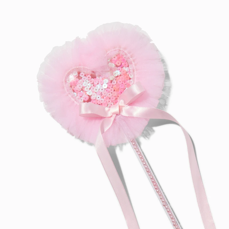 Claire's Club Pink Moon Shaker Wand