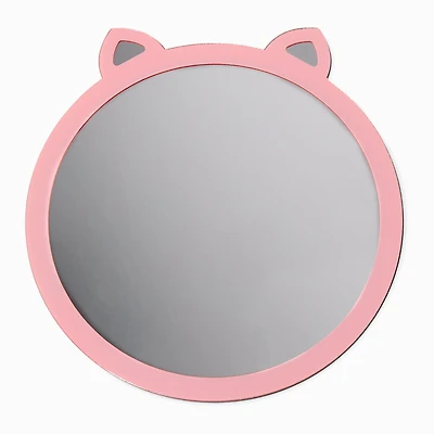 Pink Cat Magnetic Mirror