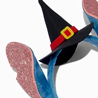 Disney Stitch Halloween Witch Glitter Ears Headband