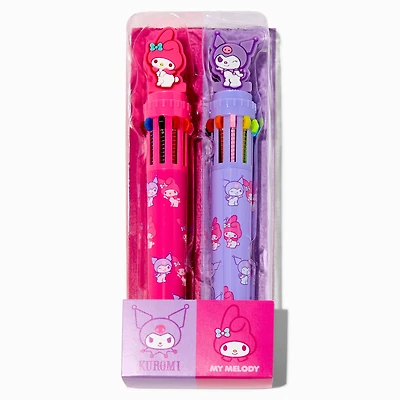 Sanrio® My Melody™ & Kuromi™ 10 Color Pen Set - 2 Pack