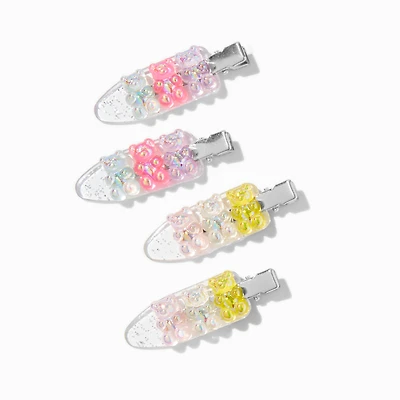 Gummy Bears® No Crease Hair Styling Clips - 4 Pack