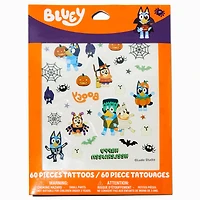 Bluey Halloween Temporary Tattoos - 60 Pack
