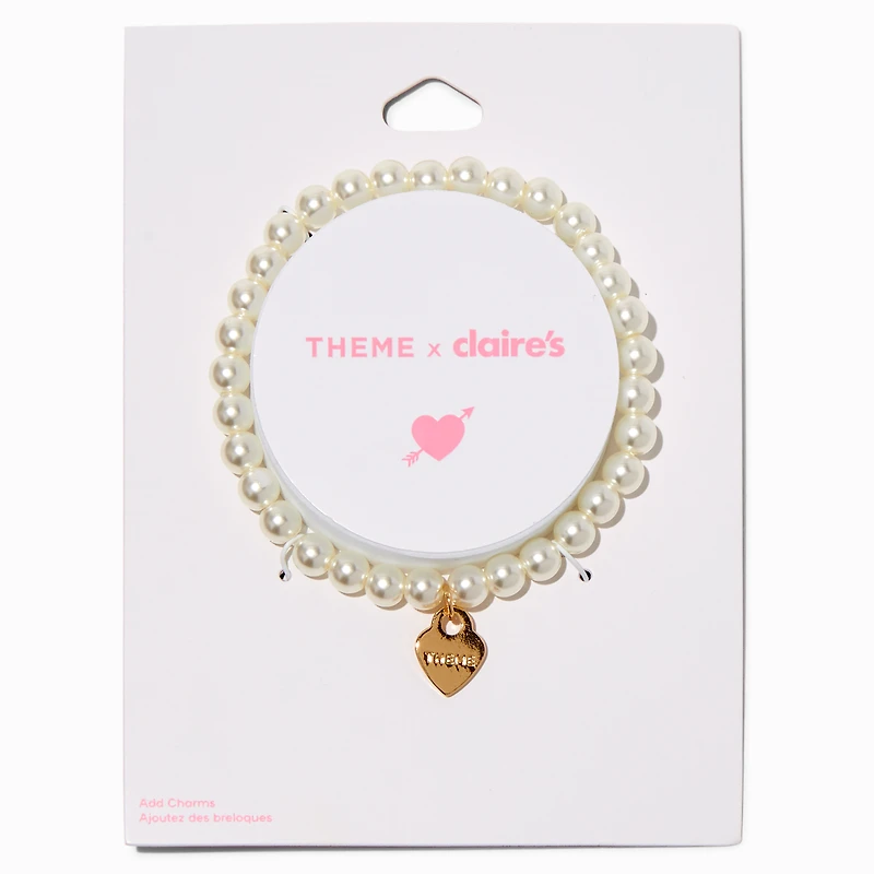 T H E M E x Claire's Pearl Stretch Bracelet