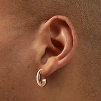 Gold-tone Cherry Earring Stackables Set - 6 Pack