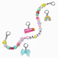 DIY "Be You" Lavender Beaded Shoelace Charm Kit