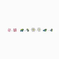 The Smurfs™ Claire's Exclusive Stud Earrings - 4 Pack